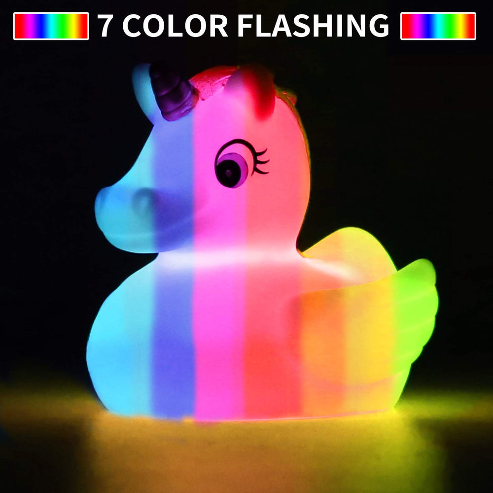 Laxdacee No Hole Bath Toy mermaid lights up tub moments