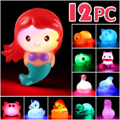 Laxdacee No Hole Bath Toy unicorn lights up during tub play