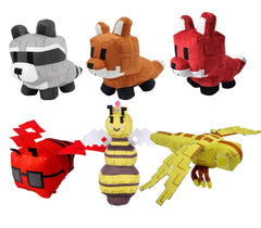 Laxkpoe Grow a Garden plush set on a cozy display for cuddly play