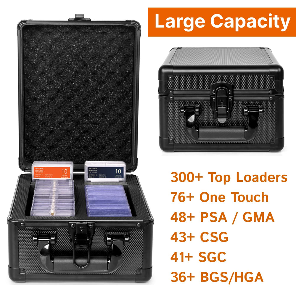 LAYAONE aluminum alloy frame provides durable, lightweight protection for your collection.