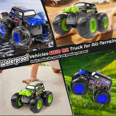 LAZZAROU 1:14 multiplayer wheelie battles for up to six trucks.