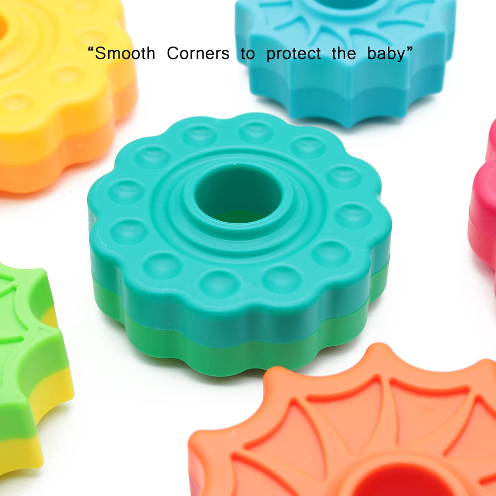 LBAIBB textured concave-convex edges enhance tactile exploration and grip.