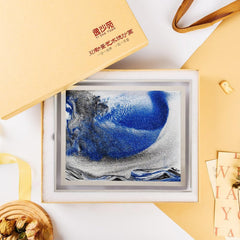 LCDOCLAK sand-bubbles-water dynamics create evolving scenes for ambiance.