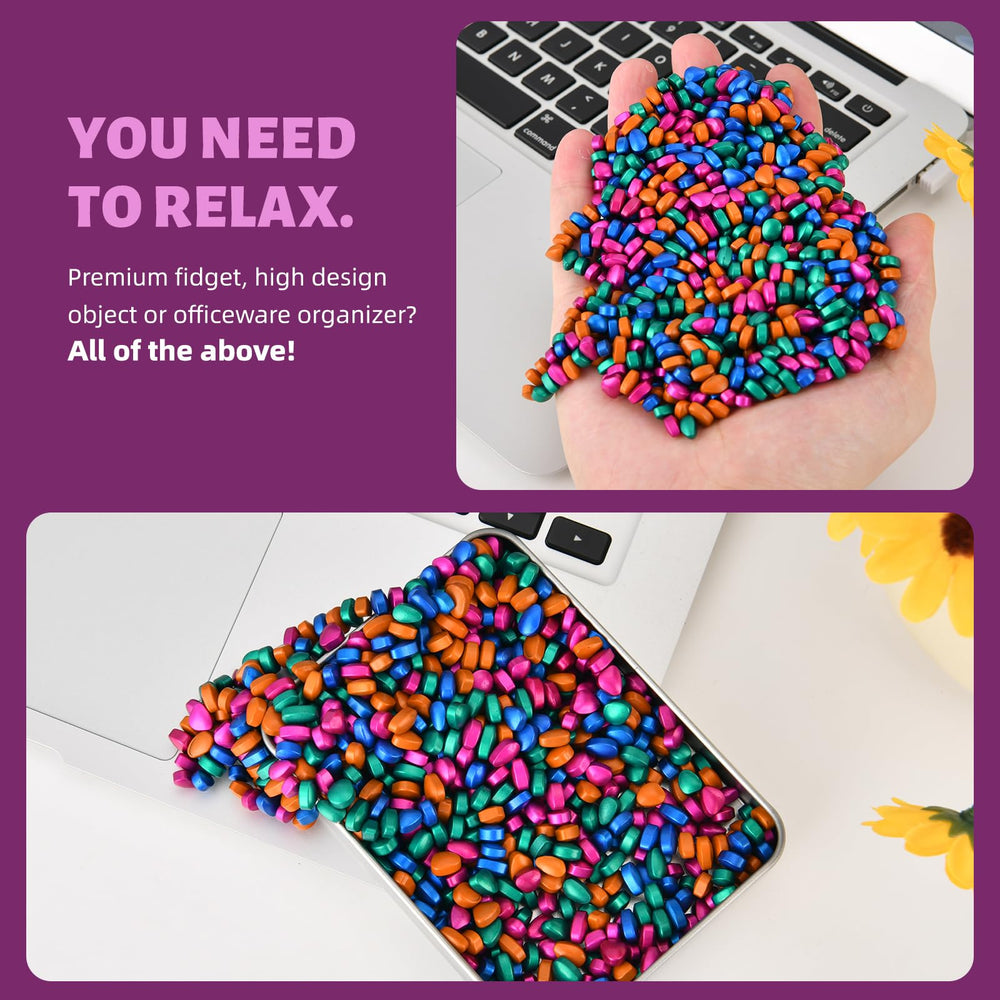 LCVUUK Magnetic Putty Stones keep hands busy during meetings and breaks.