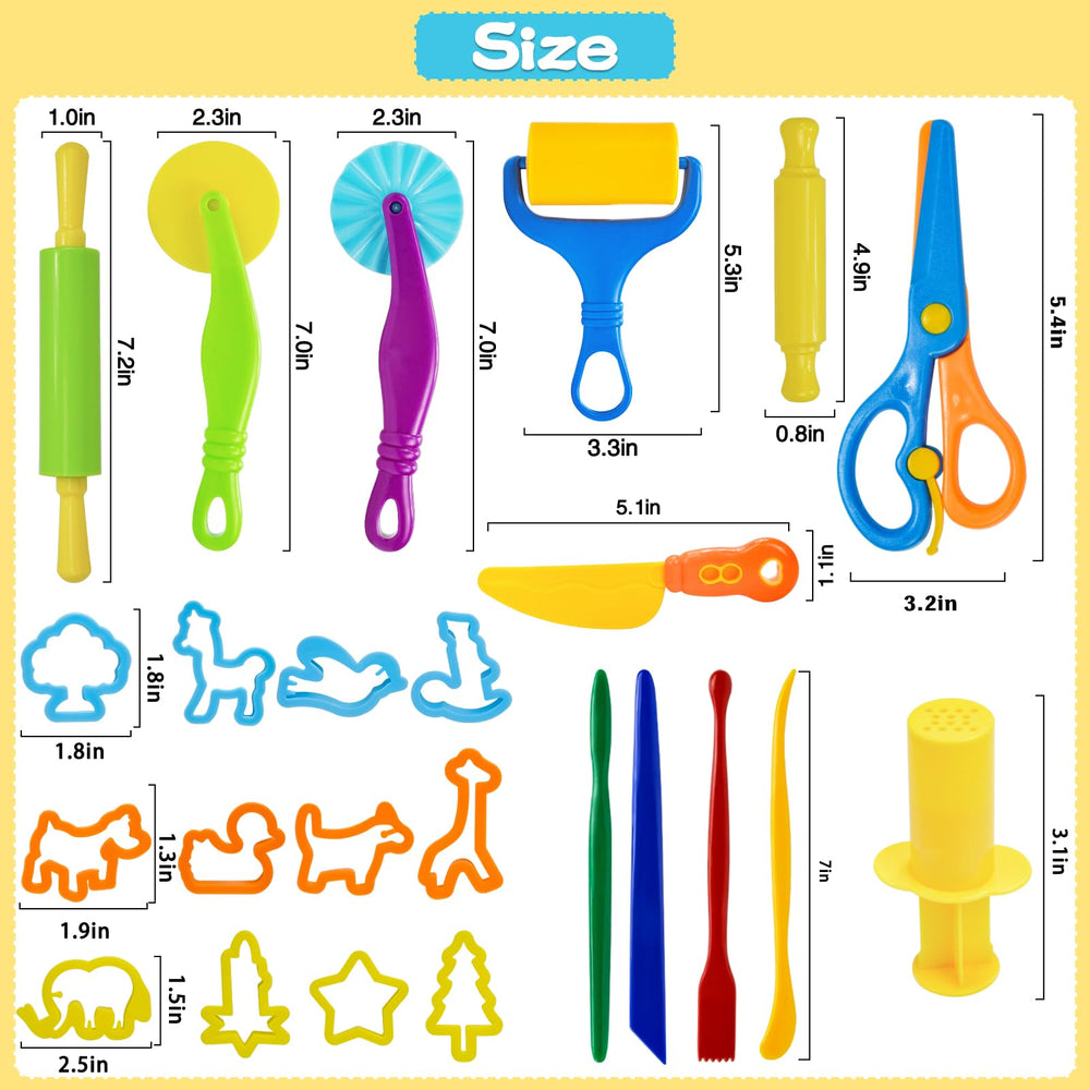 LCY WEDSHI safety scissors designed for little hands and mess-free trimming