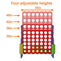 LDDAL height-adjustable Giant 4 Connect suitable for kids and adults outdoors