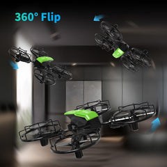 LE-IDEA assembled drone close up with propeller guards protecting learning sessions