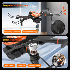 LE-IDEA IDEA12GPS brushless motors deliver smoother, quieter flights.