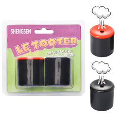 LE TOOTER novelty squeeze pooter front view for quick prank laughs.