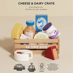 Le Toy Van Honeybee Market shopping trolley ready for collaborative role play
