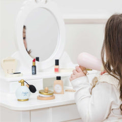 Le Toy Van Star Beauty Bag nail varnish helps kids role play grooming rituals.