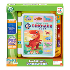 LeapFrog Dinosaur Book rock-and-roar sounds enhance musical play.