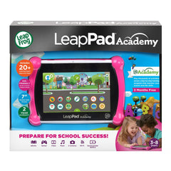 7-inch shatter-safe screen on LeapPad Academy in use
