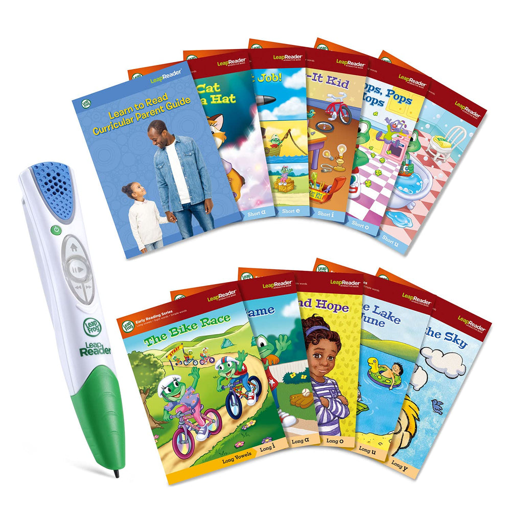 LeapFrog LeapReader System in action for guided reading and word decoding.