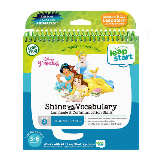 LeapFrog LeapStart 3D Disney Princess Shine book cover sparks curiosity and exploration.