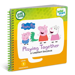 LeapFrog LeapStart 3D Peppa Pig activity interaction: hands-on learning with tap-to-life pages