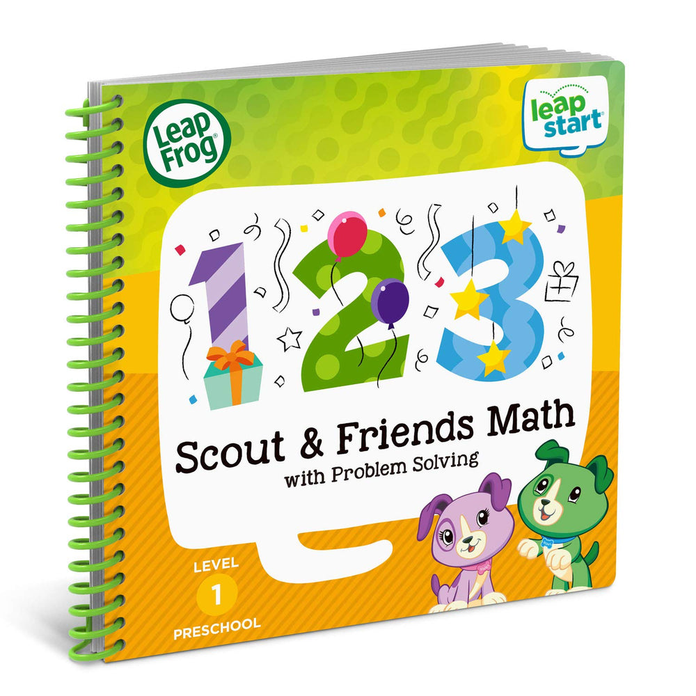 Scene from LeapFrog LeapStart 3D Scout and Friends Math Book with Scout and Violet for interactive learning
