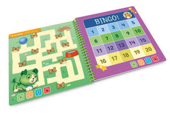 Two-level activities in LeapFrog LeapStart 3D Scout and Friends Math Book for paced learning