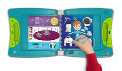 LeapFrog LeapStart galaxy-exploration scene encourages exploration of space concepts.