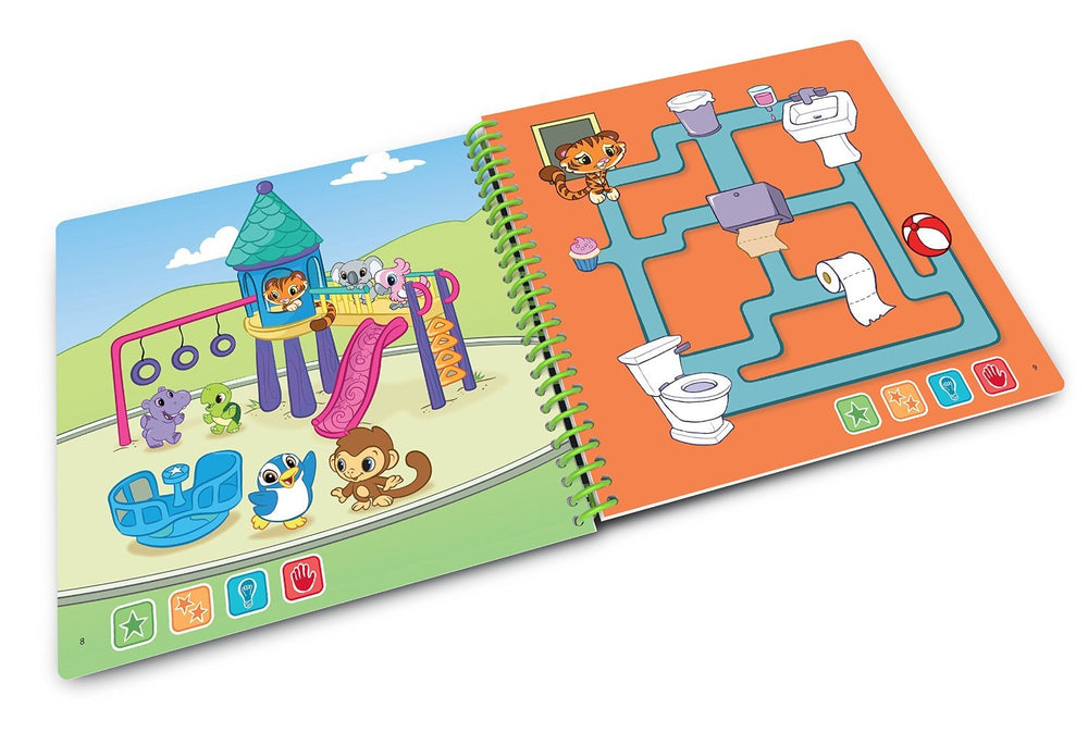 LeapFrog LeapStart health and wellness scenes encourage healthy habits