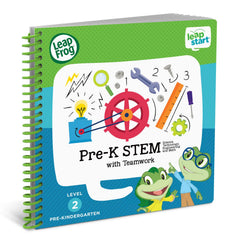 LeapFrog LeapStart rewards stickers reinforcing positive STEM exploration.