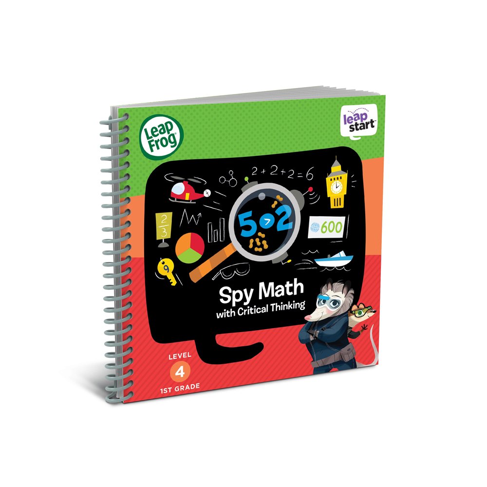 LeapFrog LeapStart Spy Math cover engages learners with curious early math practice