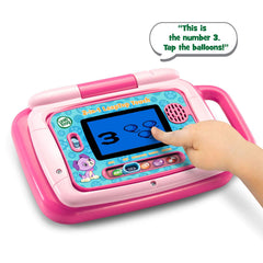 LeapFrog LeapTop Touch pink learning modes boost literacy and numeracy.