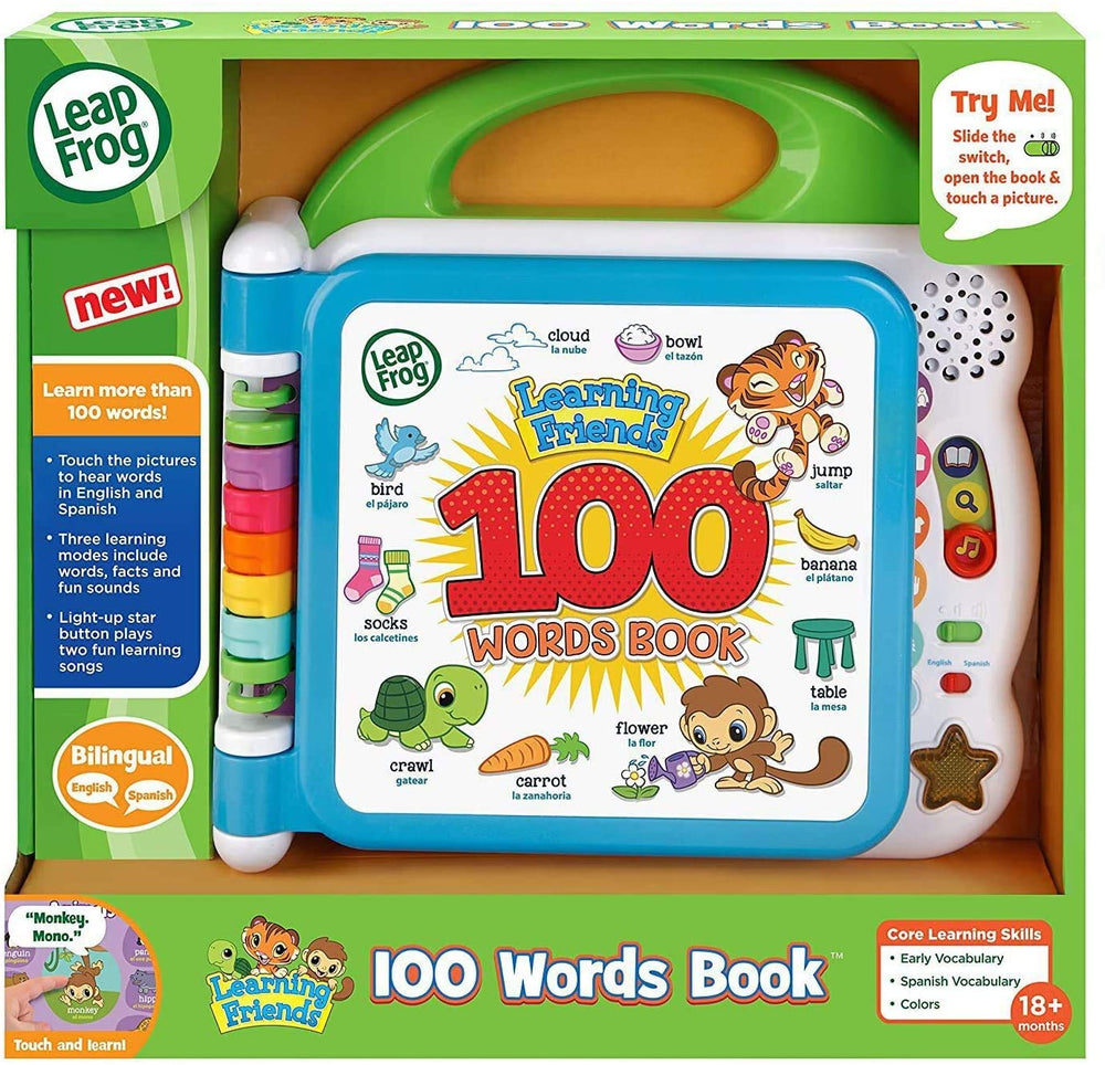 LeapFrog Learning Friends light-up star button offers learning songs.
