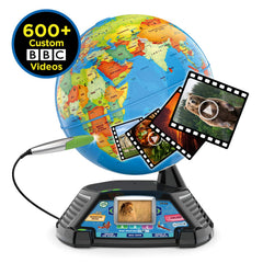 LeapFrog Magic Adventures Globe 2-8 inch screen streams BBC videos