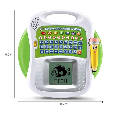 LeapFrog Mr Pencil's Scribble and Write child-drawing session invites creativity with guided tracing.