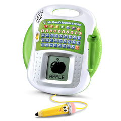 LeapFrog Mr Pencil's Scribble and Write screen-animation view highlights tappable key moments that come alive.