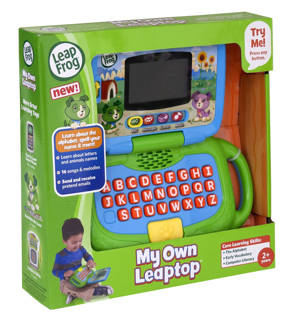 LeapFrog Leaptop showcases 26 animal animations that bring learning to life.
