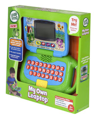 LeapFrog Leaptop includes a take-along handle for learning on the go.