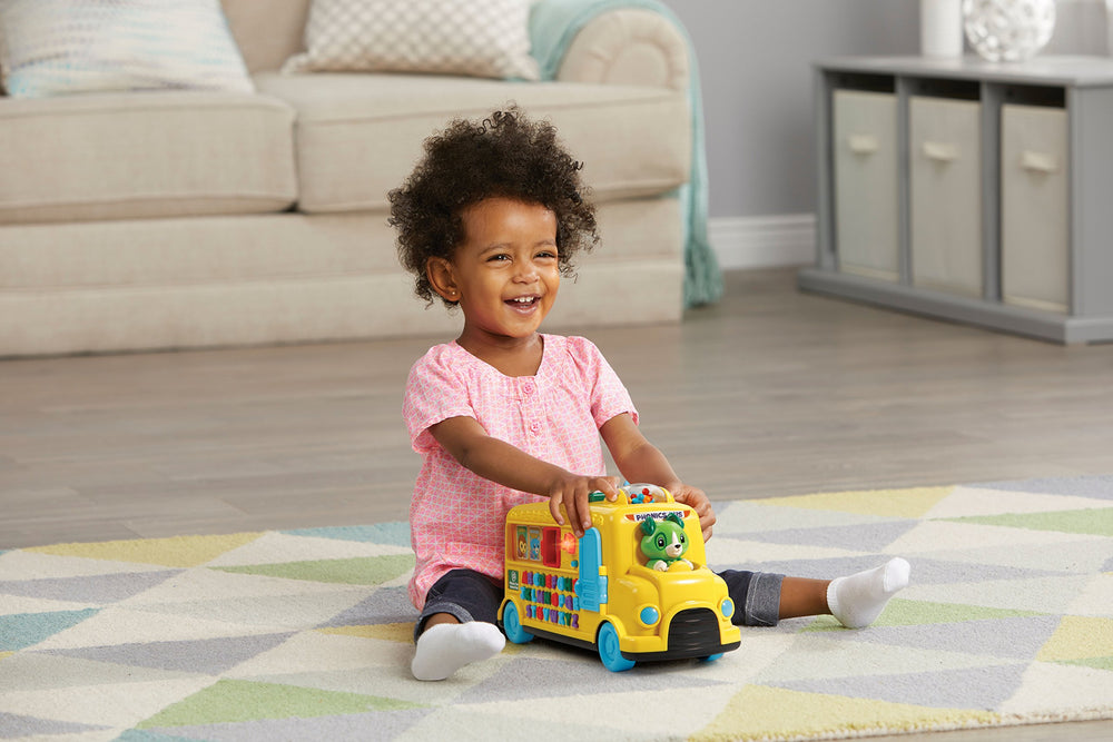 LeapFrog Phonics Fun Animal Bus includes two interactive songs for engagement.