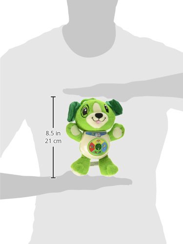 LeapFrog Sing and Snuggle Scout color buttons trigger lullabies and songs.