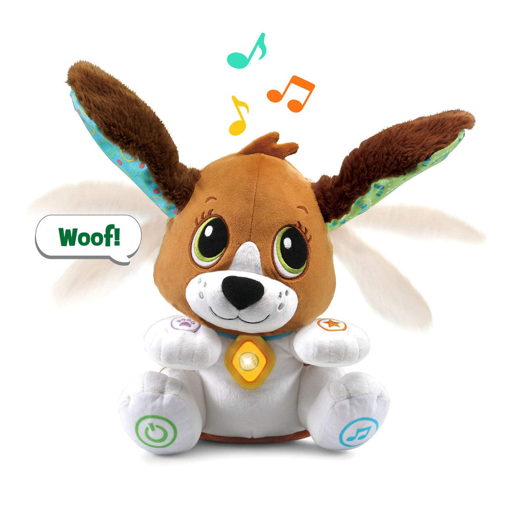LeapFrog Speak and Learn Puppy Bailey ears flap while responding playfully
