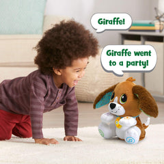 LeapFrog Speak and Learn Puppy light-up collar highlights learning moments