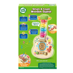 LeapFrog Strum and Count guitar neck lights up with bright color play