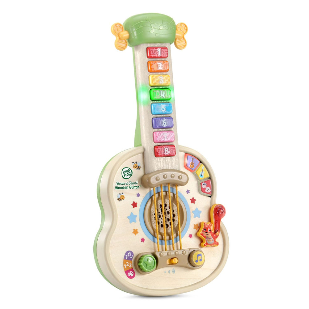 LeapFrog Strum and Count guitar strings encourage hands on music making for toddlers