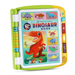 LeapFrog Touch and Learn Dinosaur Book interactive pages invite hands-on discovery.
