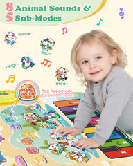 Leapio two drumsticks included for tactile tapping and rhythm.