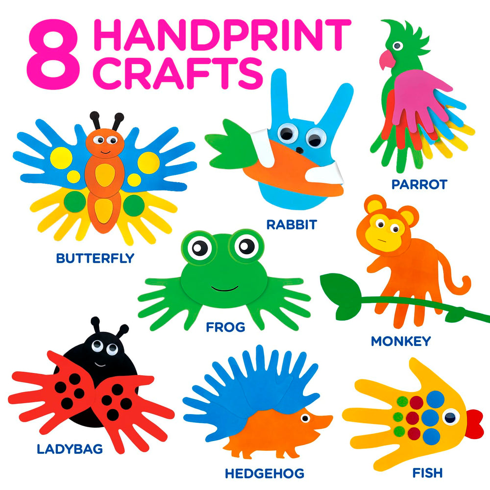 Learn & Climb perforated animal cutouts enable tidy, safe crafting for toddlers.