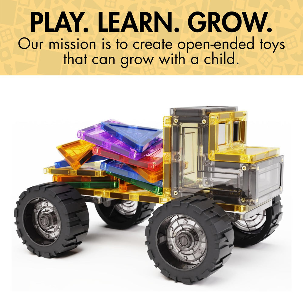 Learn & Grow Mega Movers rugged-abs-plastic construction ready for daily use