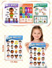 Learn2M face boards for social-emotional learning through expressions.