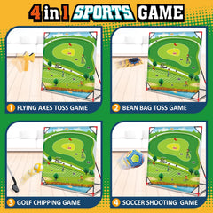 Learn2M Golf Game Play Set sandbags stabilize targets for accurate play