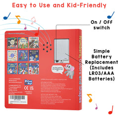 Learning Bugs compact travel-friendly design makes learning on the move easy for toddlers.