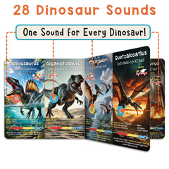Learning Bugs Dinosaur Sound Book buttons closeup invites interactive sound play for learning.