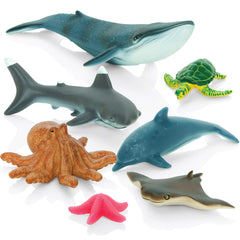 Learning Minds carry box keeps all jumbo sea animals organized for travel.