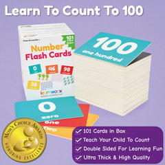 Learnworx Number Flash Cards visual-number-25: helps practice counting with vivid illustrations.
