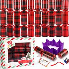 LEASEN Christmas no-snap party favor hat enhances festive table decor and fun.